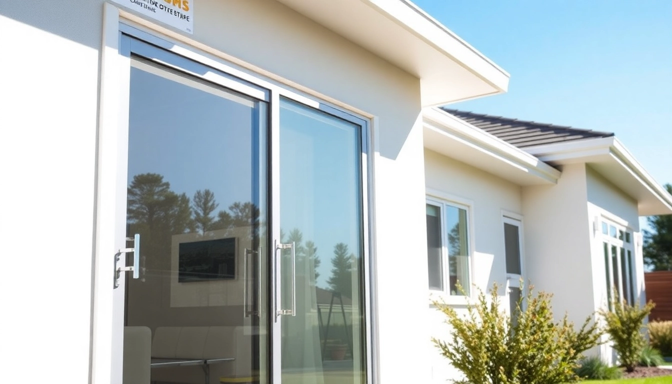 Replace a sliding glass door: homeowner upgrades energy efficiency and curb appeal.